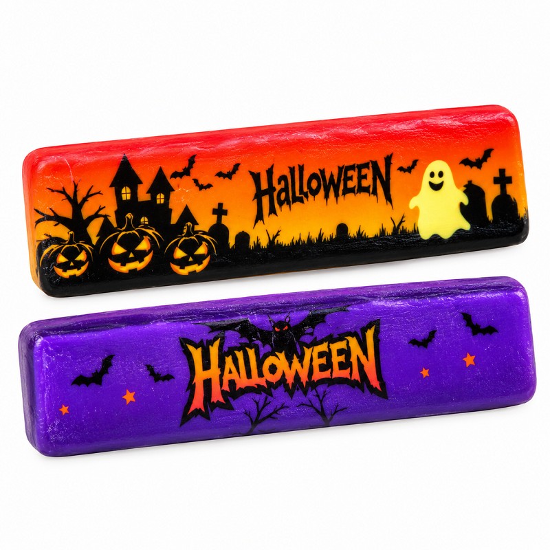 Halloween Stress Relief Squeeze Toy – Assorted Spooky Design Boxes – 12-Piece Wholesale Box