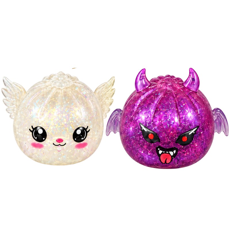 Angel & Devil Squishy Buns – Mystery Sensory Toys – 12-Piece Wholesale Display Box